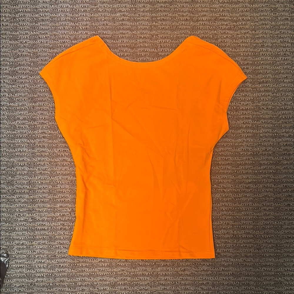 Orange Women's Top
